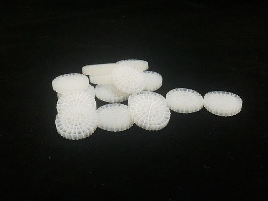 Médias de filtrage de flottement de perle du Biofilm Y5 16mmX10mm blanc