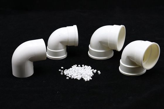 HPVC020 sifflent le composé rigide de PVC de SG 5 de catégorie blanc