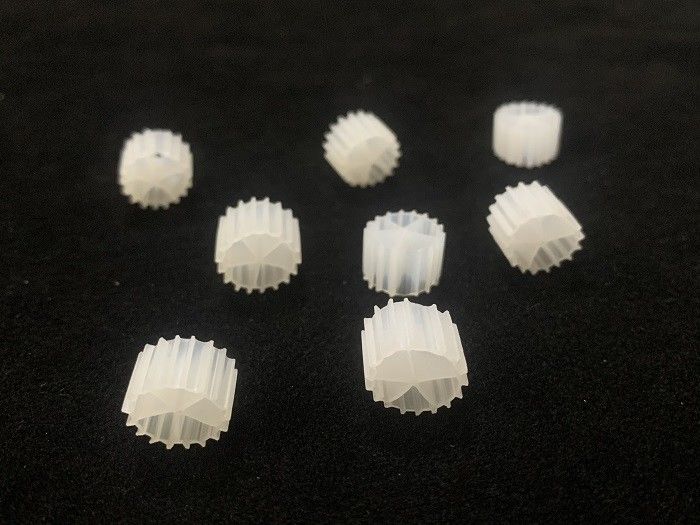 10X7mm white MBBR Carrier Media Waste Water Treatment