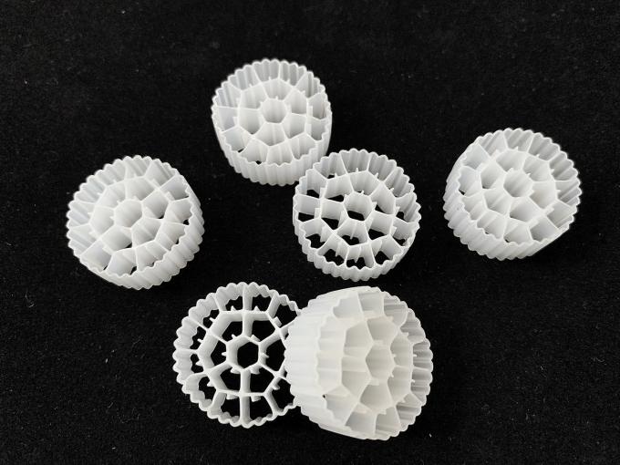 Granules de HDPE de Vierge de médias de filtrage de Y3 K3 25X10mm MBBR 0