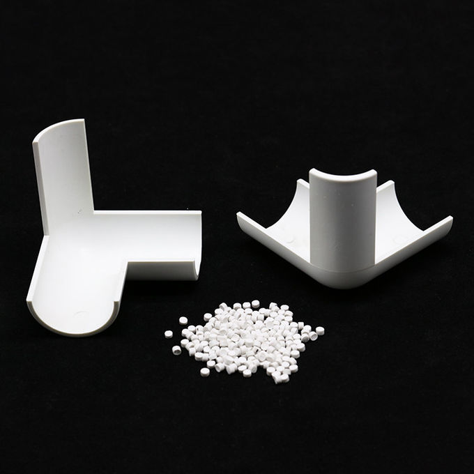 Coin en plastique composé rigide de PVC de catégorie de Vierge 1