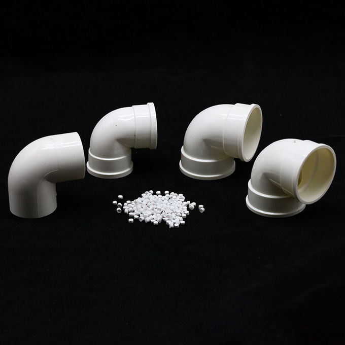 HPVC020 sifflent le composé rigide de PVC de SG 5 de catégorie blanc 0