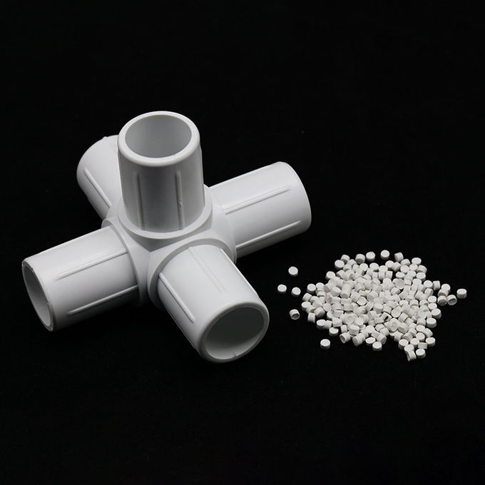 HPVC020 sifflent le composé rigide de PVC de SG 5 de catégorie blanc 1