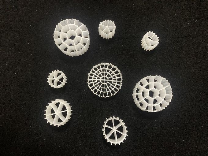 Médias du HDPE 25X10mm Kaldnes K1 de Vierge bio asséchant 1