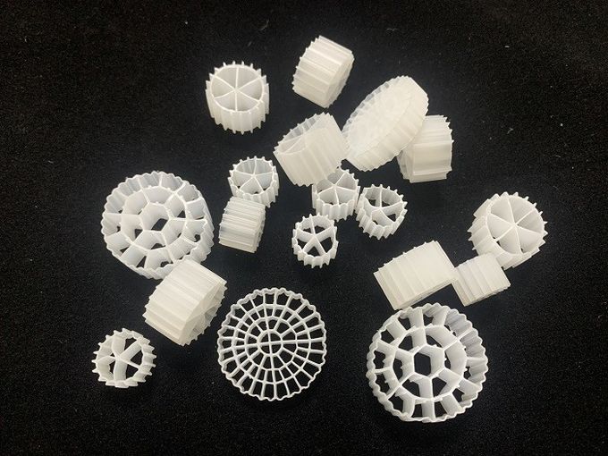 Médias 10X7mm du HDPE MBBR Biofilter de Vierge de RAS K3 1