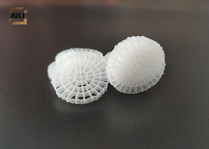 Couleur blanche FDA de granules de HDPE de Vierge de médias de Biofilter de résistance aux chocs 1